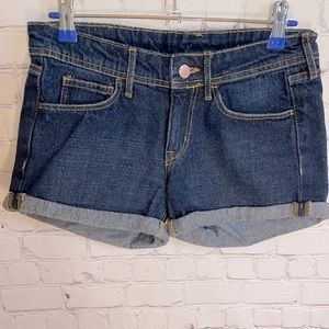 H&M Skinny low waist daisy duke style shorts 34